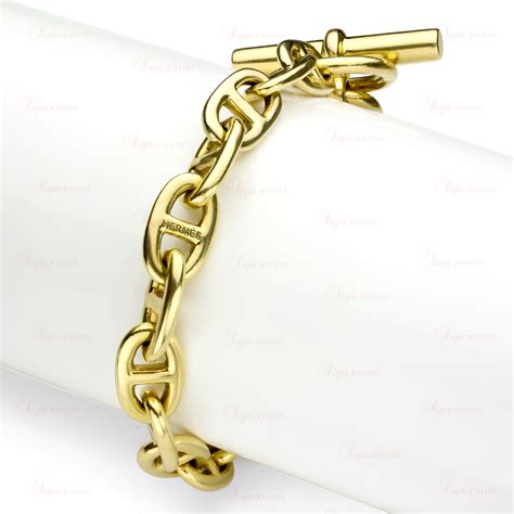 hermes chaine d anchor bracelet.